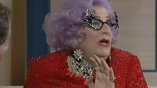 Dame Edna Everage interview Des O’Connor 1997 [upl. by Radferd]