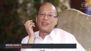 President Aquino on the popularity of Bongbong Marcos [upl. by Stila347]