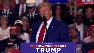 Donald Trump full speech at New York City rally Sept 18 2024 [upl. by Kirby]