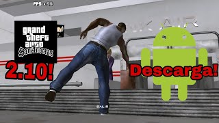 Descargar GTA SA CLEO 210 PARA ANDROID [upl. by Mandi]