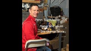 Penn Surfmaster 200 repair or rebuild with reel overview and tips [upl. by Homovec952]