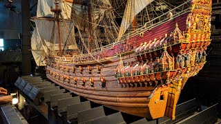 The Vasa Model exhibit at the Vasa Museum Stockholm Sweden [upl. by Turoff546]