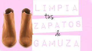 Limpia tus zapatos de gamuza  Kriss [upl. by Laundes]