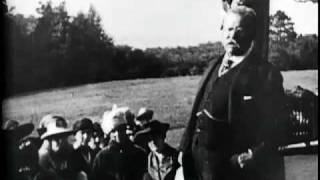 Theodore Roosevelt Speaking at Sagamore Hill 19161918 [upl. by Nohsal]