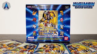 Digimon TCG NEW EX01 Classic Collection Booster Box Opening [upl. by Ahsinoj106]