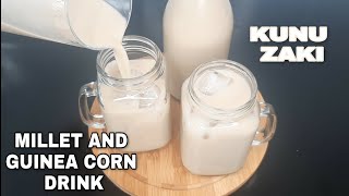 How to Make Nigerian Hausa KUNU ZAKI Drink So Nutritious amp Nourishing [upl. by Bekaj387]