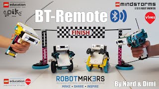 BTRemote Remote control your LEGO Spike Prime amp Robot Inventor selfuprighting balancing robots [upl. by Fosdick]