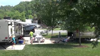 Pine Mountain RV Park by the Creek  Pigeon Forge Campground RV Resort  wwwPineMountainRVParkcom [upl. by Hamian187]