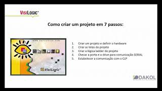 Como criar um projeto em 7 passos  VISILOGIC [upl. by Frannie]