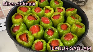 Biber Dolması Nasıl Yapılır💯 Biber Dolmasını Birde Benim Tarifimle DeneyinDolma Tarifi [upl. by Slein]