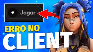 Como RESOLVER Botão Jogar do Cliente Riot Não Funciona e Não Deixa Iniciar o Valorant [upl. by Echo]