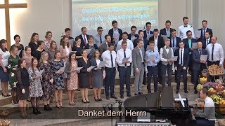 Chor  Danket dem Herrn  Erntedank [upl. by Arramahs]