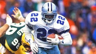 Emmitt Smith RB Dallas Cowboys Career Highlights  NFL [upl. by Nelyak]