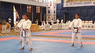 Female Team Kata Army Empi at National Karate Championship [upl. by Eninnaj]