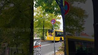 Parking in a bus lane or on a road designated for buses in Germany can lead to significant fines [upl. by Ring]