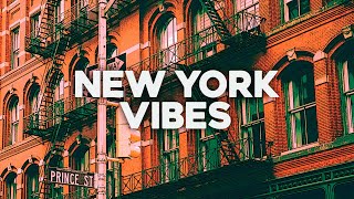 New York Vibes  Cafe Ambience Manhattan Lounge [upl. by Fairweather]