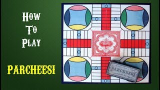 How To Play Parcheesi Board Game [upl. by Notterb]