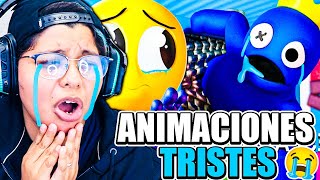 LAS ANIMACIONES MAS TRISTES DE RAINBOW FRIENDS 😭  Si lloras perdes  Pathofail [upl. by Wertz]