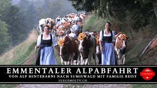 Emmentaler Alpabfahrt 2023  LuegemolTV [upl. by Neelahs]