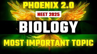 Phoenix 20 Biology Most Important Video for NEET 2025  Unacademy NEET Toppers  Udaan [upl. by Gad3]