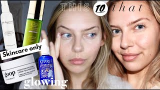 How to Look Good WITHOUT Makeup  NonToxic Green Skincare Routine [upl. by Pineda]