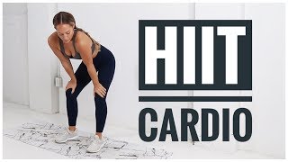 Killer HIIT CARDIO Workout  No Equipment [upl. by Aihtenyc]