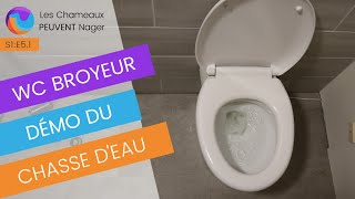 WC BROYEUR  DEMONSTRATION DU CHASSE DEAU  cycle court et cycle long S1 E51 [upl. by The]