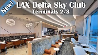 Lounge Review Delta SkyClub  LAX  Los Angeles International Airport [upl. by Gideon]