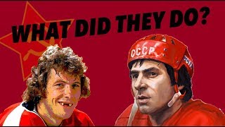 THE FLYERS RED ARMY GAME THE ROUGHEST MOST BIZARRE HOCKEY GAME EVER [upl. by Huebner]