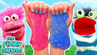 Fizzy amp Phoebes Themed Slime And Squishies 💫  DIY Videos For Kids [upl. by Schecter936]