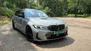 BMW M340i Touring LCI 360 walk [upl. by Dnilazor]