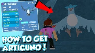 HOW TO GET ARTICUNO IN POKEMON BRICK BRONZE [upl. by Annahs]