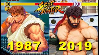 Evolution Of Street Fighter All Series Games 1987  2019 [upl. by Leta]