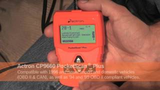 Actron CP9660 PocketScan Plus® [upl. by Denton]