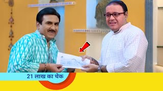 Jethalal Ne Diya 21 Lakh Ka Cheque [upl. by Judah]