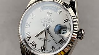 Rolex DayDate 118239 Rolex Watch Review [upl. by Delora145]