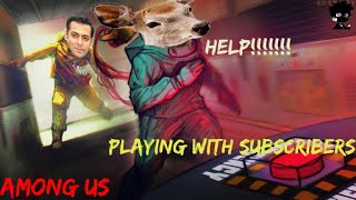 GAADI TERA BHAI CHALAYEGA  USNE KATA MERA  Road To 500 SUBS amongus gaming live [upl. by Ayikaz202]