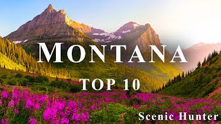 10 Best Places To Travel In Montana  Montana USA Travel Guide [upl. by Ahsile]