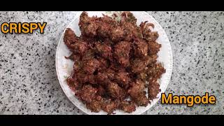 Mangode Crispy moong daal Pakode Moong daal bhajiye [upl. by Atirma461]