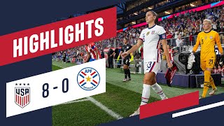 USWNT vs Paraguay Highlights  September 21 2021 [upl. by Terry525]