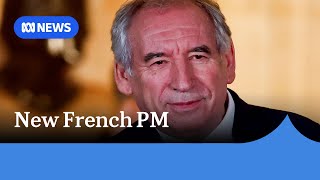 Francois Bayrou named Frances new Prime Minister  ABC News [upl. by Nere]