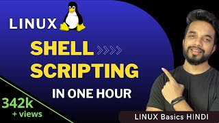 SHELL SCRIPTING Tutorial  Linux Bash Scripting in One Video HINDI [upl. by Ytiak981]