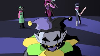 Deltarune animation Jevil fight Trailer [upl. by Alida]