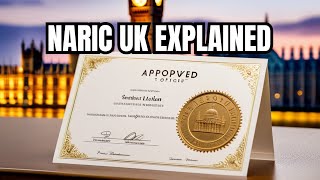 How to get your degree recognised in the UK UkenicNaric UK guide [upl. by Perle]