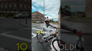 10 Year Old Kid Does Crazy Wheelies🤯 bikelife rideout wheelies [upl. by Euqnimod]