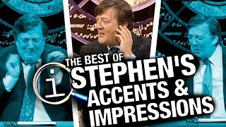 QI  Best Of Stephens Accents amp Impressions [upl. by Wylma]