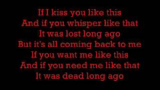 Celine Dion  Its All Coming Back To Me Now Lyrics [upl. by Warp]