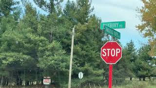 Driving around Duxbury in northern Minnesota [upl. by Eikceb452]