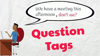 Question Tags  ESL Grammar  EasyTeaching [upl. by Valentino378]