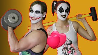 Joker amp Harley Quinn in COUPLES FITNESS [upl. by Josephson]